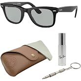 Ray-Ban RB2140F ORIGINAL WAYFARER LOW Bridge Sunglasses w/Official Kit