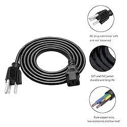 Power Cord Replacement for Yamaha HS8 Studio