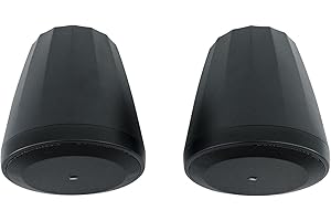 JBL Professional C64P/T Compact Full-Range Hanging Pendant Loudspeaker, Black, Sold as Pair