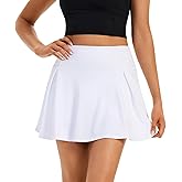Blaosn Womens Tennis Golf Skirt Mini Pleated Athletic Skirts with Pockets Shorts Underneath Cute Clothes Summer Outfits
