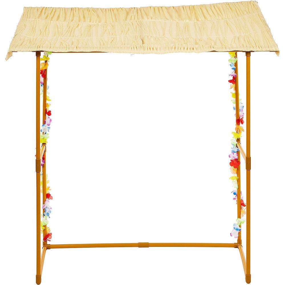 Party City Tiki Bar Hut Includes Reusable Tiki Bar Hut And