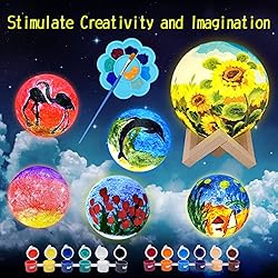 Balkwan Paint Your Own Moon Lamp Kit