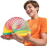DSL Giant Rainbow Slinky Set 3pc Jumbo Medium Small Light-Up Fidget Toy Gift view 3