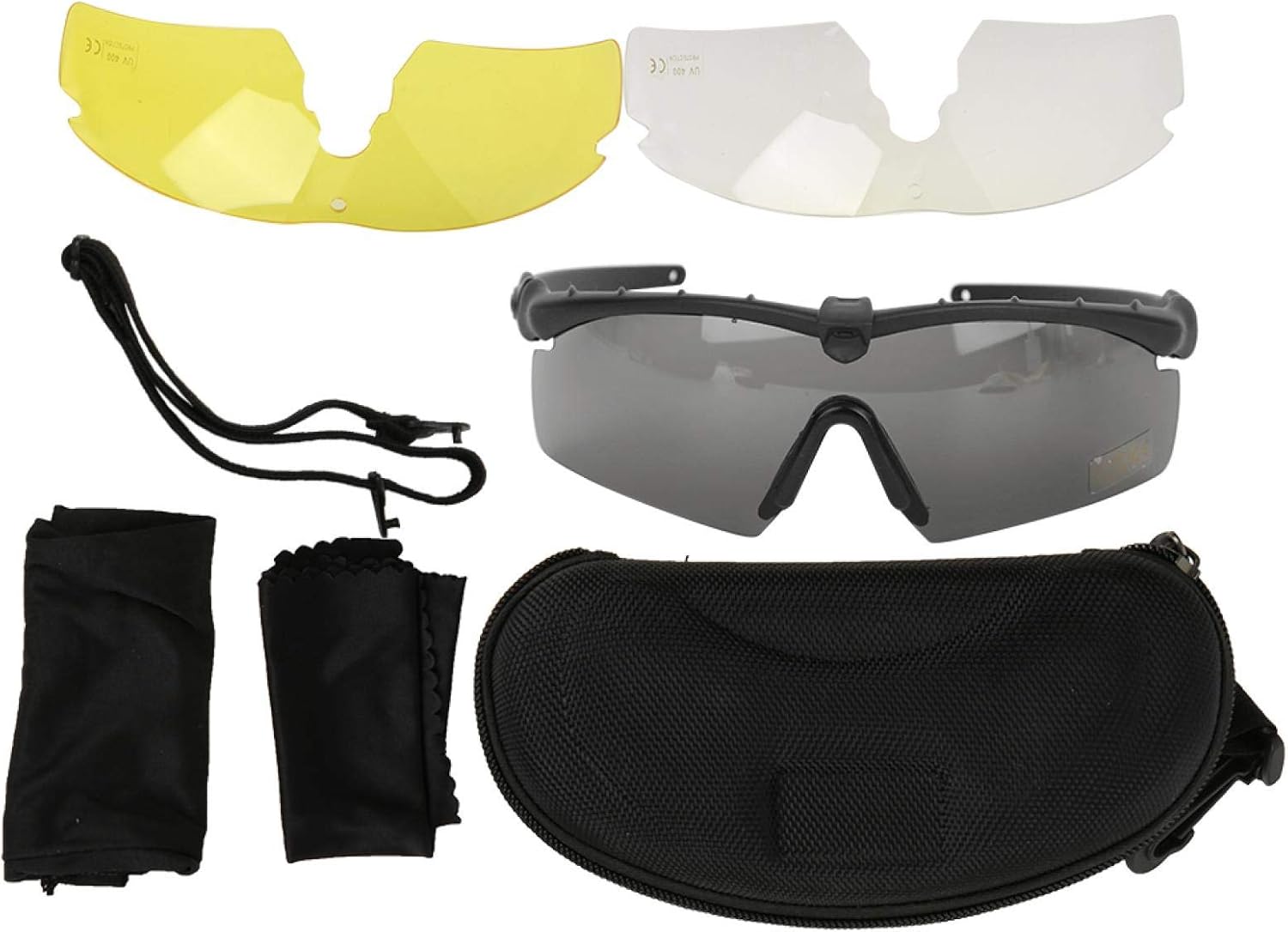 DAUERHAFT Military Eye Protection Comfortable Tactical Goggles Military