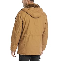 CHEXPEL Men's Thick Winter Jackets with Hood Fleece