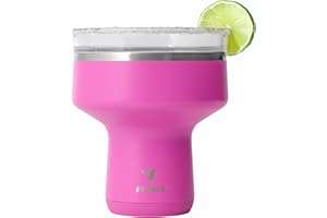 REDUCE Saltini 16 oz Cocktail Tumbler-Insulated Margarita Tumbler with Lid - Keeps Drinks Cold for 10 Hours- 60 Sippable Mart