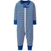 Hanna Andersson Striped 2-Way Zip Organic Sleeper (Infant/Toddler)