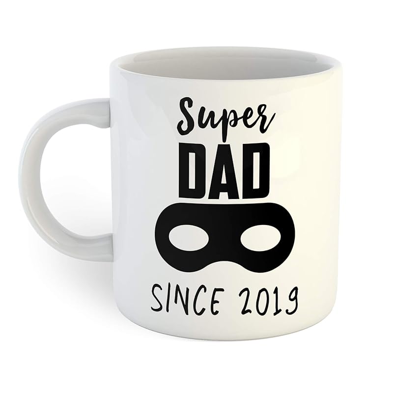 Super Dad Personalized Coffee Mug Handmade
