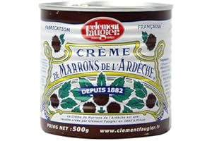 Clement Faugier Gourmet Chestnut Spread From France Vanilla 17.5 oz