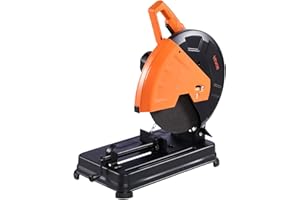 VEVOR Chop Saw, 14-inch Abrasive Wheel, 2000 W Motor, 3500 r/min Speed, 0-45° Adjustable Cutting Angle, Metal Cutting Chop Sa