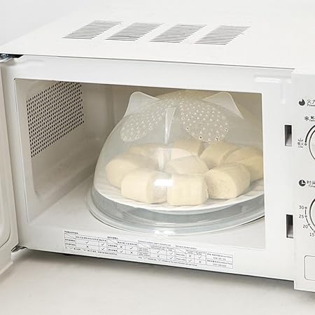 Microondas tapa para alimentos, xshuai con agujero para ...