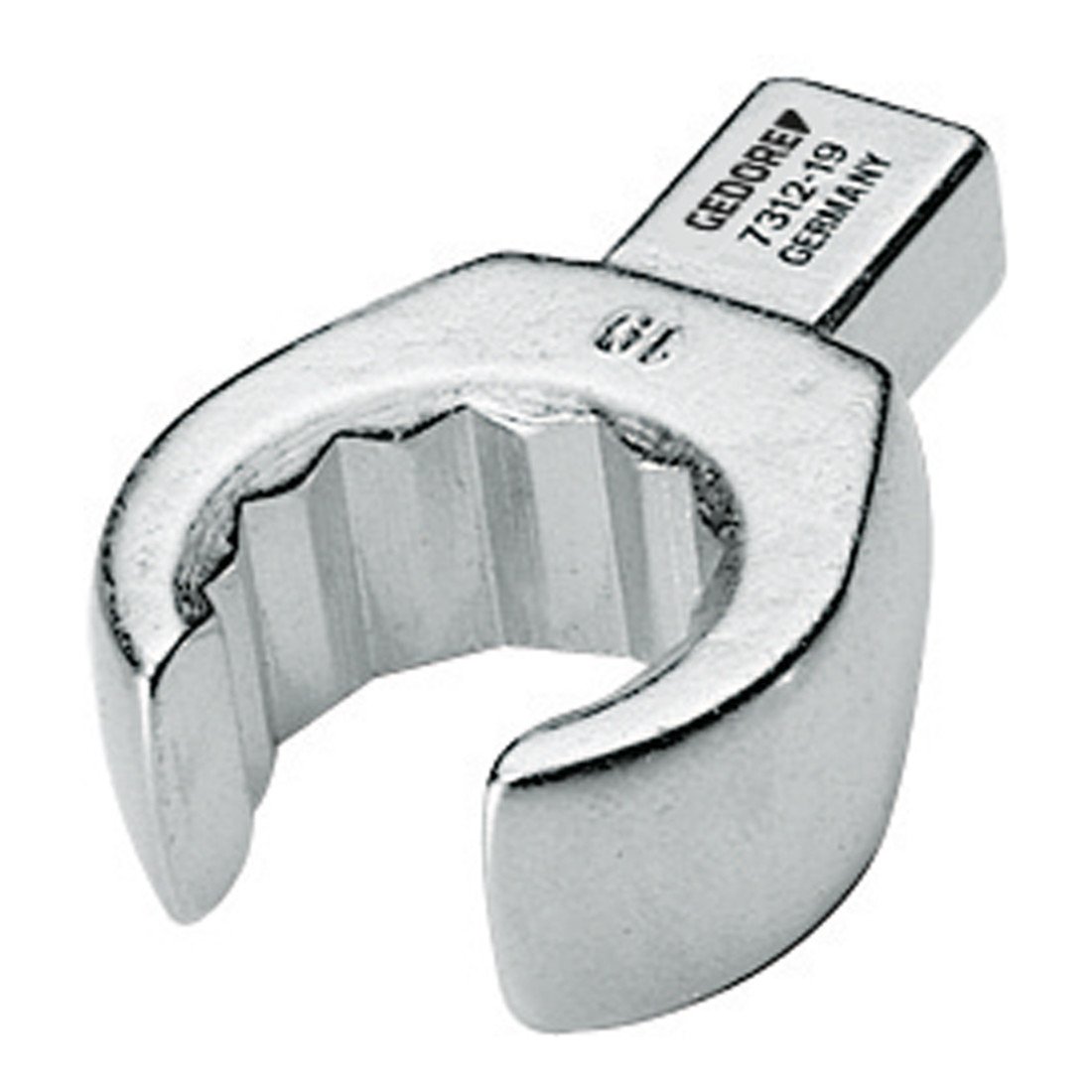 GEDORE Open Insert Ring Spanner SE 9 x 12 x 12 mm, 1 Piece, 7312-12