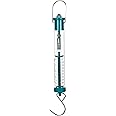 Eisco Labs - Acrylic Tubular Spring Scale (Dynamometer) 5N/500g Capacity - Spring Scale, Pull Scale, Force Meter, Force Spring, Spring Scales for Science
