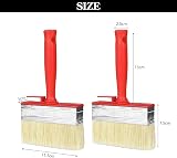 Sukudon 2 Pcs Wallpaper Paste Brush Large Masonry Paint Brush Set 12cm view 7