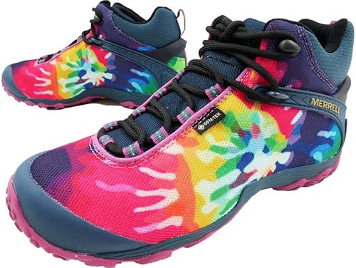 Amazon メレル Merrell J プリント ミッド ゴアテックス トレッキングシューズ カメレオン7 メンズ ハイキング トレッキングシューズ