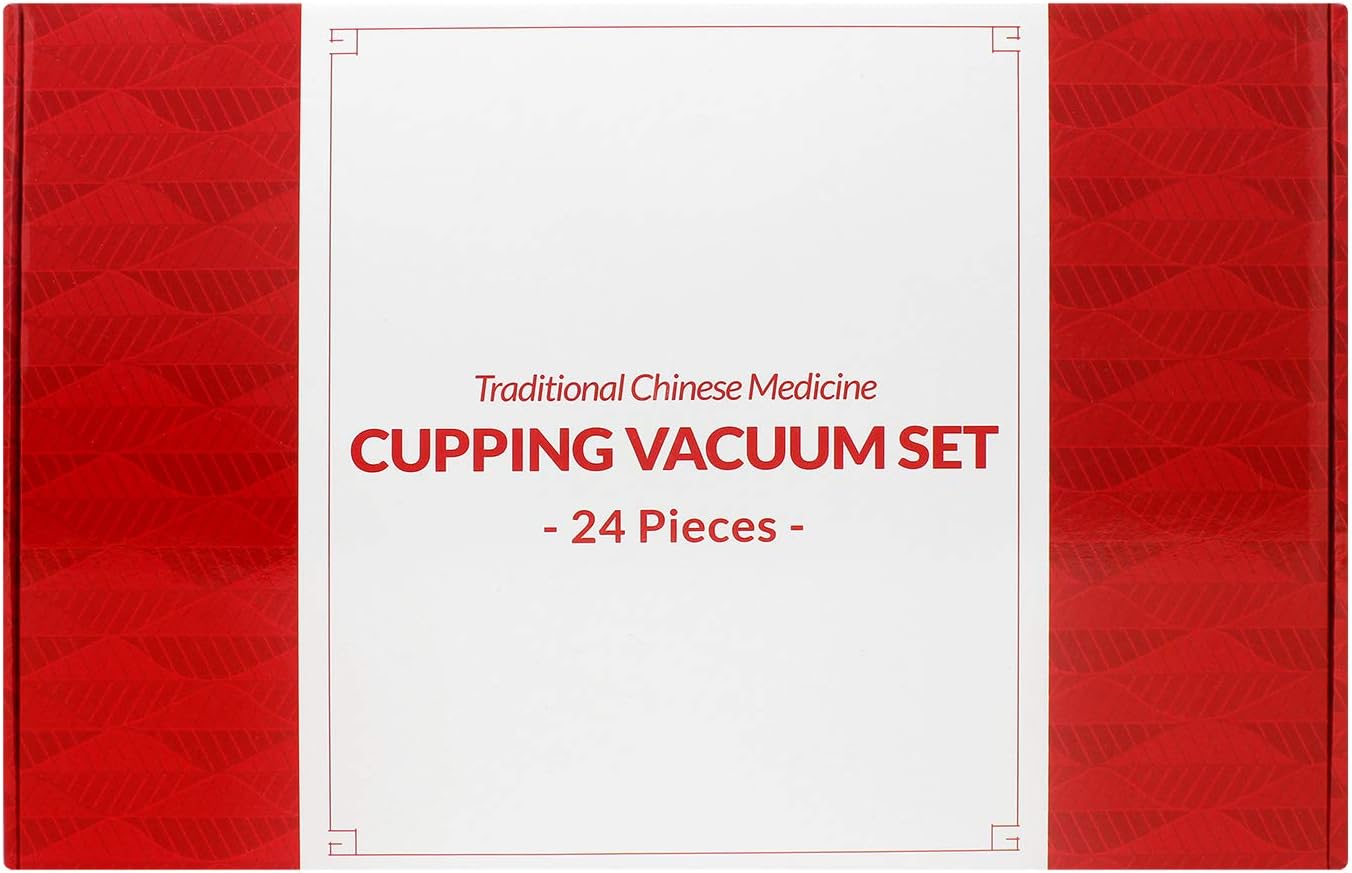 EverOne Biomagnetic Chinese Cupping Therapy Cup, Set of 24: Health & Personal Care
