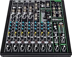 Mackie 10 Channel Professional Effects Mixer with