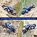Distianert 1/12 Scale RC Truck 4WD Electric Amphibious RC Car, 2.4GHz 18km/h High Speed Monster Truck, Off-/On- Road Buggy for All Terrain