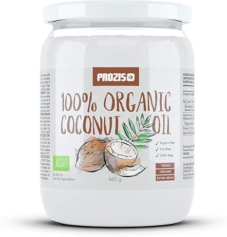Prozis 100 Olio Di Cocco Biologico Da 460 G 500 Ml Amazon It Salute E Cura Della Persona