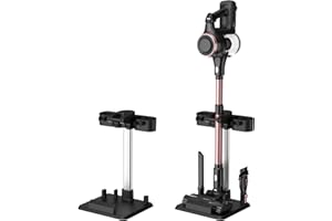 VAZONE Vacuum Stand Storage Holder, Universal Vacuum Stand for R6X/N9/S22 Stick Vacuum Cleaner, Plastic, Black