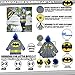 DC Comics Kids Umbrella and Poncho Raincoat Set, Batman & Superman Boys Rain Wear for Toddler 2-3 or Kids 4-7
