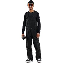 Volcom Men's Roan Bib Overall Black X-Small : Amazon.ca