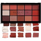 Makeup Revolution Eyeshadow Palette, Reloaded Iconic Newtrals 2, Face Make Up, Compact Eye Shadow Palette by Revolution Beauty