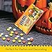 M&M'S White Chocolate Candy Corn Halloween Candy 1.5-Ounce Singles Pouches 24-Count Box