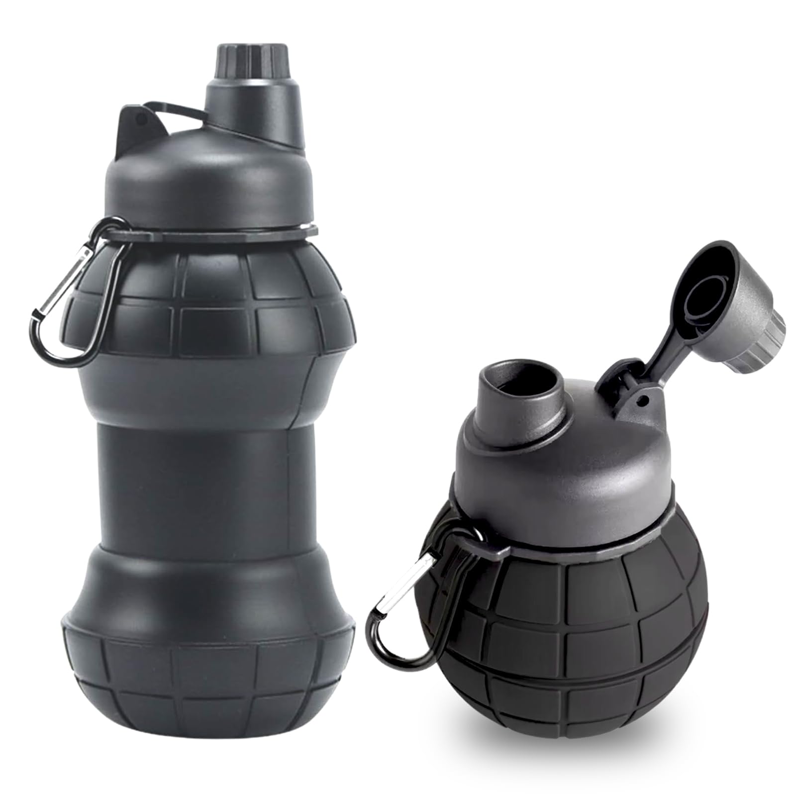 Maynas Spittoon for Chewing Tobacco | Portable Spit Cup, 15 Ounces, Black