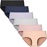 POPKOK Teen Girls Underwear Cotton Brief Panties 6 pack