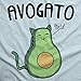 Womens Avogato Funny T Shirt Avocado Cat Cute Face Graphic Novelty Tee for Girls Funny Womens T Shirts Cinco De Mayo T Shirt for Women Funny Food T Shirt White - S