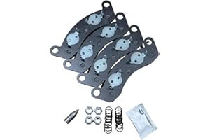 AXLETEK Disc Brake Pad Kit for Dexter 10-12K Axle Includes 4 Pads & Hardware (A71-180-00)