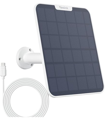 Amazon.com: REOLINK Argus 2E Solar/Battery Powered Camera w/Solar