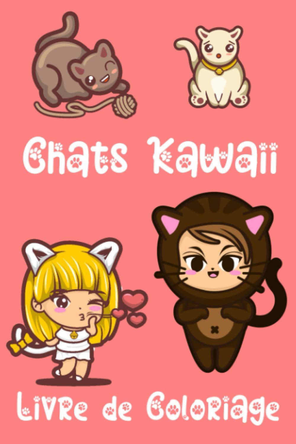 Amazon Chats Kawaii Livre De Coloriage Cahier De Coloriage Pour Enfant Livre Qui Aide A Apprendre A Dessiner Hammond Olivier Cats