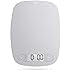 GreaterGoods Digital Food Kitchen Scale, Multifunction Scale Measures in Grams and Ounces (Ash Grey)