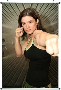 Amazon.com: Gina Carano 14x21 Artists ArtPrint Scroll ...