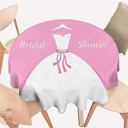 Amazon Com Dragonhome The Round Table Cloth Bride Party