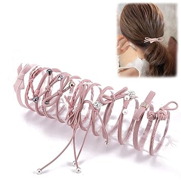 Amazon Com Women Hair Accessories Elastic Hair Ties Lovely