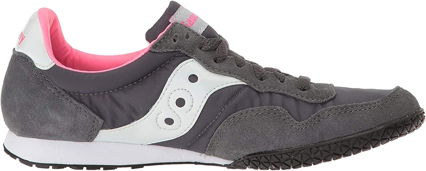 saucony charcoal pink