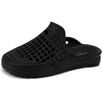 Lusso Cloud Comfortable Black Slip-On Sandals. Men\'s 8/Womens 10 equivalent NWT LUSSO CLOUD™ PELLI Smooth Leather Slip-ons For Men main image 4