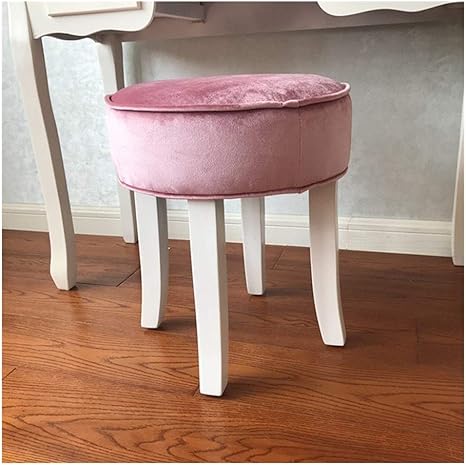 WCBING Velvet Dressing Table Stool 