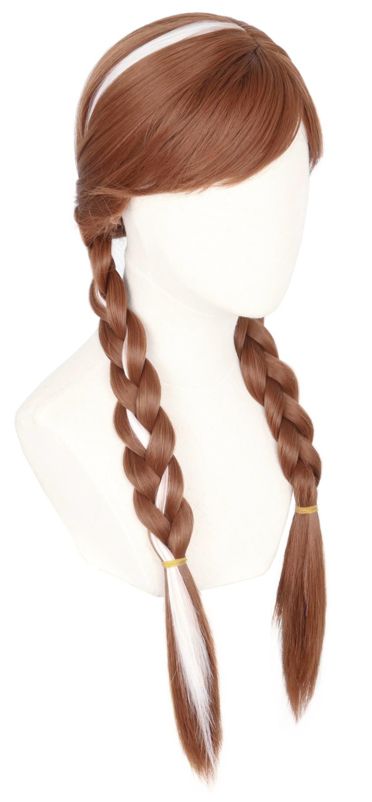 Topcosplay Wig for Women Halloween Costume Wigs Brwon Long — image 1