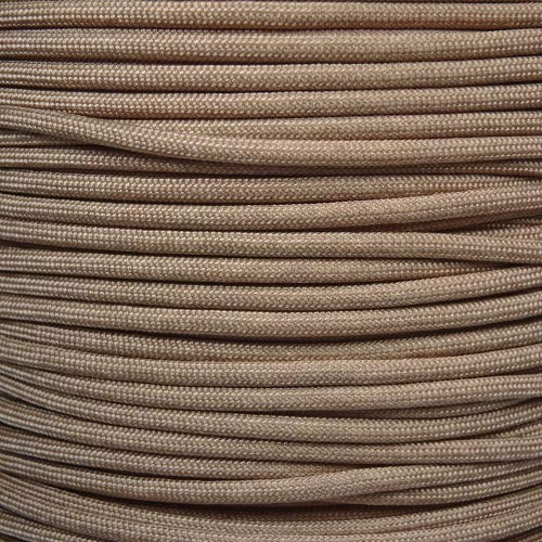 Mil Spec Type III 550 Paracord - 7 Strand Core - Nylon Commercial Grade, Parachute Cord, Survival Cord