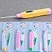 Finlon Tonsil/Ear Stone Remover Tool Ear Pick Wax Remover W/LED Light+Extra 3 Adapters Home Use Oral Care(Random Color)