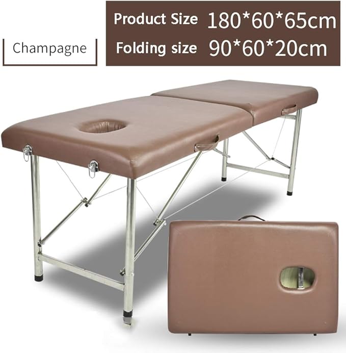 Portable Massage Table, Lightweight Couch Bed, Folding Beauty Couch Bed