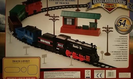 smokey canyon express train set