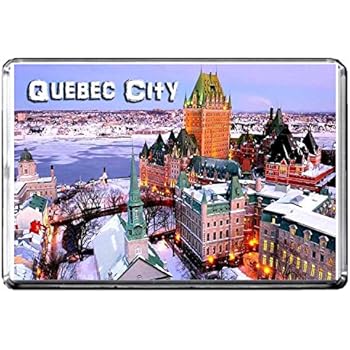 GIFTSCITY D84 QUEBEC CITY FRIDGE MAGNET CANADA TRAVEL PHOTO REFRIGERATOR MAGNET