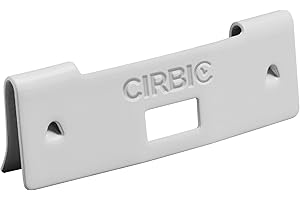 10 Vertical Blind Vane Repair Clips (10, White)