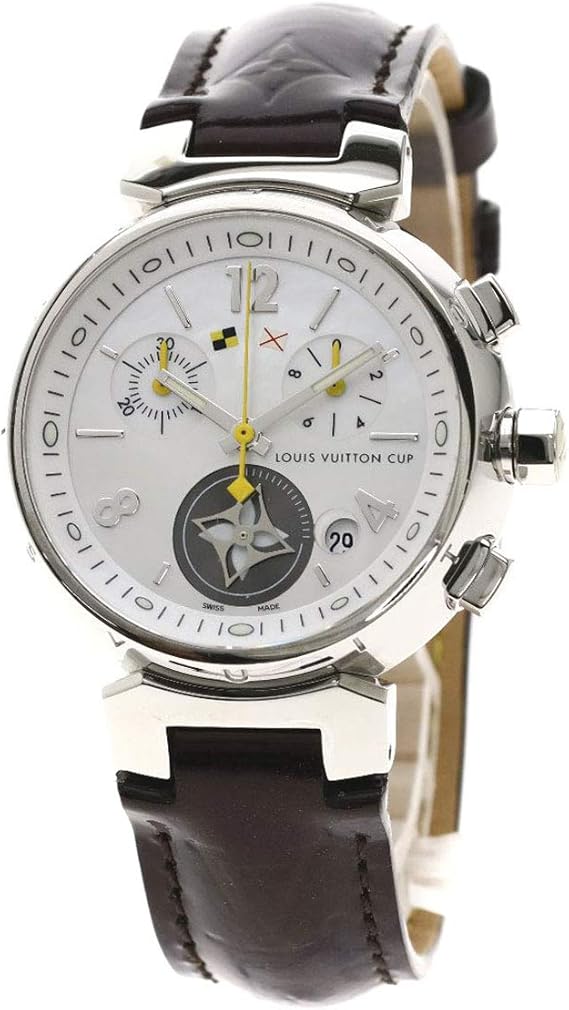 Amazon ルイヴィトン タンブール ラブリーカップ Q132c 腕時計 ステンレススチール ヴェルニ メンズ 中古 メンズ腕時計 腕時計 通販