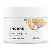 THORNE - Leaky Gut Support (Formerly EnteroMend) - Gut Health Supplement - Supports Optimal Digestive Function &amp; Bowel Regularity* - NSF Certified for Sport - Orange Vanilla Flavor - 30 Servings